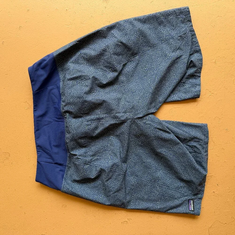 $47 Women's Tyrolean Bike Shorts 9½" Journeys: Sound Blue Size 6 - Picture 3 of 6